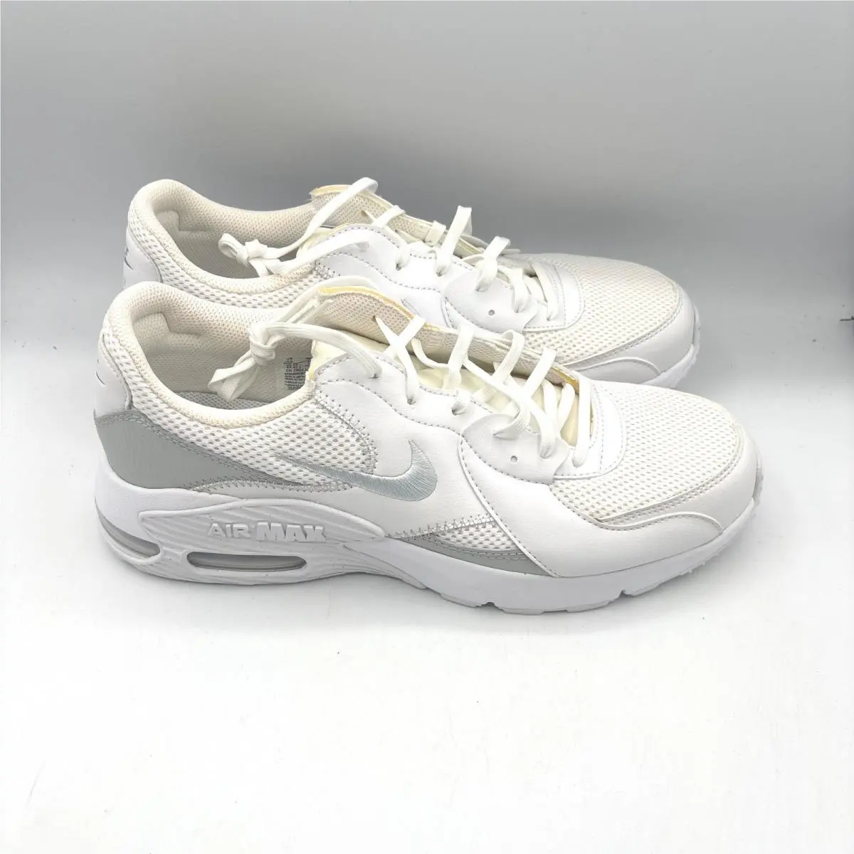 Nike Air Max Excee Womens Sneakers 12 White Metallic Platinum CD5432-121
