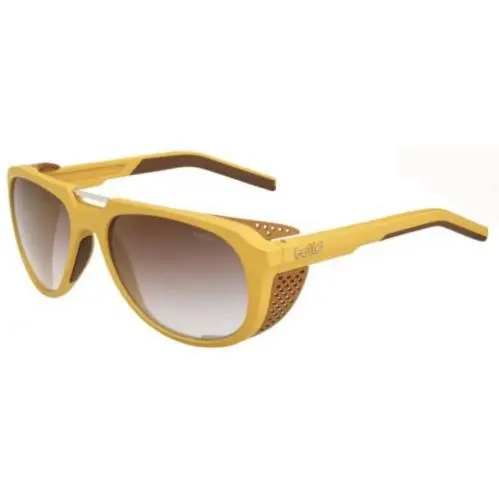 Bolle Cobalt Sunglasses 56-18-132 Matte Caramel / Brn Silver Mir Italy 12529