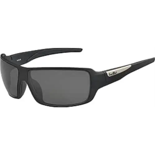 Bolle Cary Sunglasses 72-15-140 Matte Blk / Smoke Italy 12248