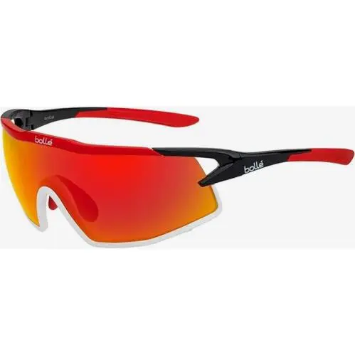 Bolle B-rock Sunglasses 162-14-132 Red Blk Wht Phantom Photochromic Italy 12518