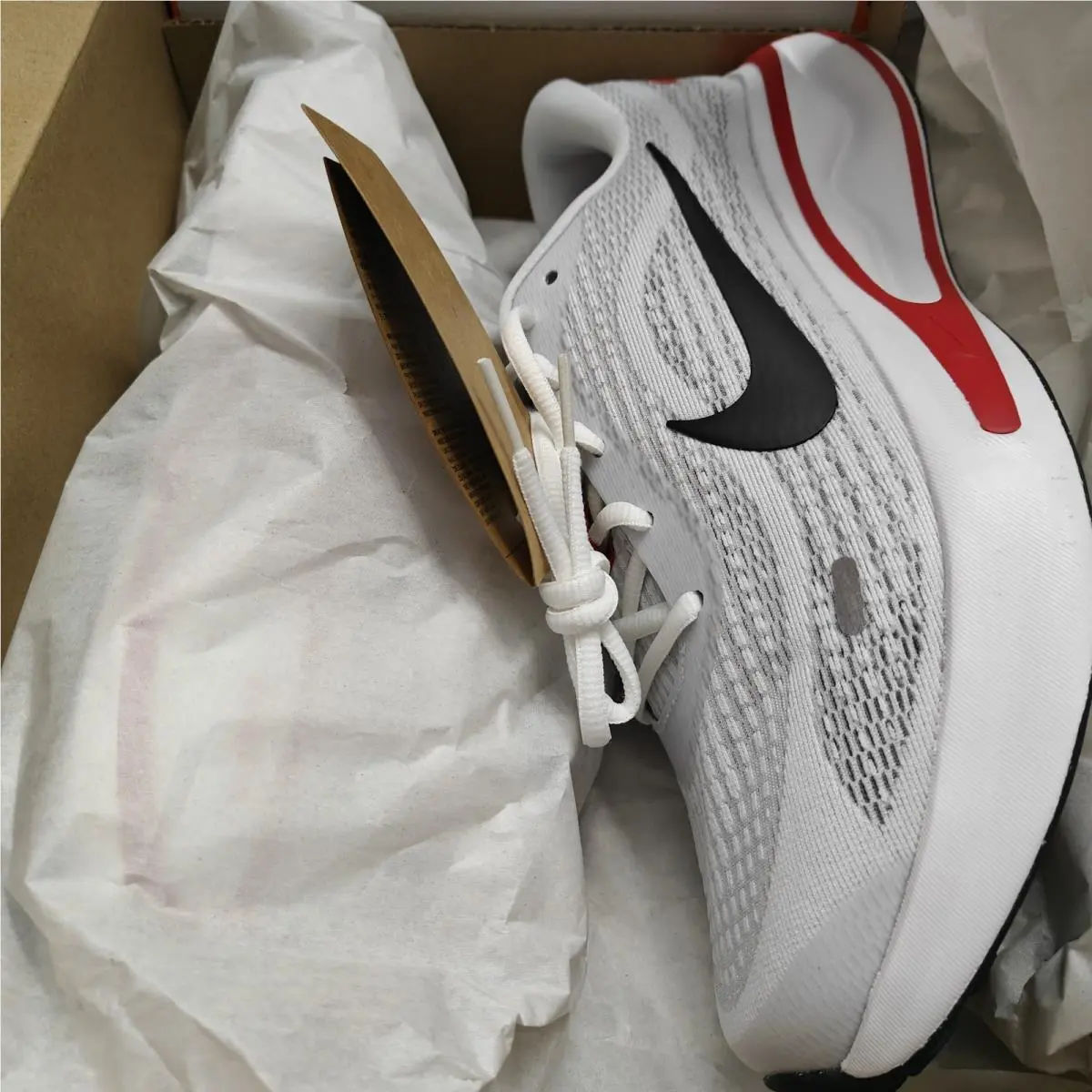 Nike shoes - NIKE Journey Run - Journey Run - FN0228-103 - White/Fire Red/Cement Grey/Black (UPC: 00197593779199) 8