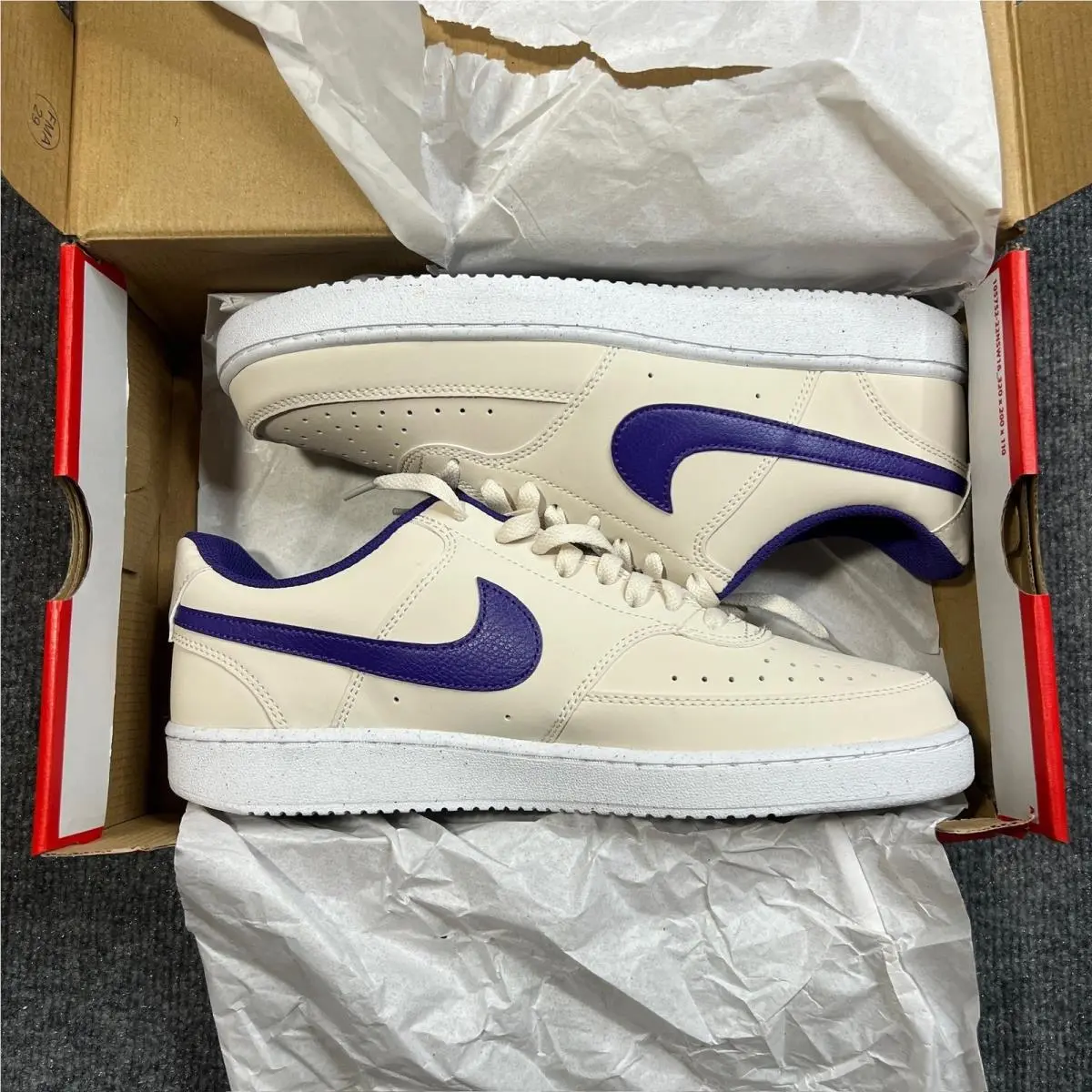 Nike shoes - Nike Court Vision Low - Court Vision Low - Ivory 9