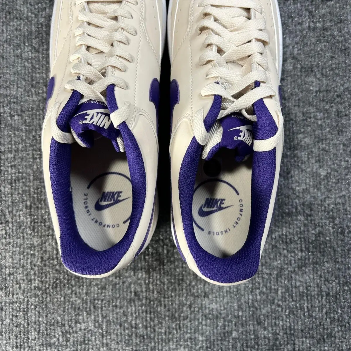 Nike shoes - Nike Court Vision Low - Court Vision Low - Ivory 4