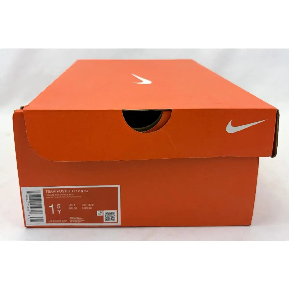 Nike shoes - Nike Team Hustle D 12 (PS) - HF6280 601 - Picante Red/Dusty Cactus/Volt Tint/Orange Peel (UPC: 197863554808) 15