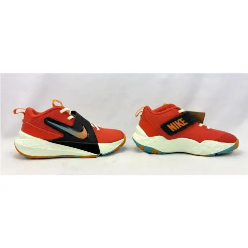 Nike shoes - Nike Team Hustle D 12 (PS) - HF6280 601 - Picante Red/Dusty Cactus/Volt Tint/Orange Peel (UPC: 197863554808) 2