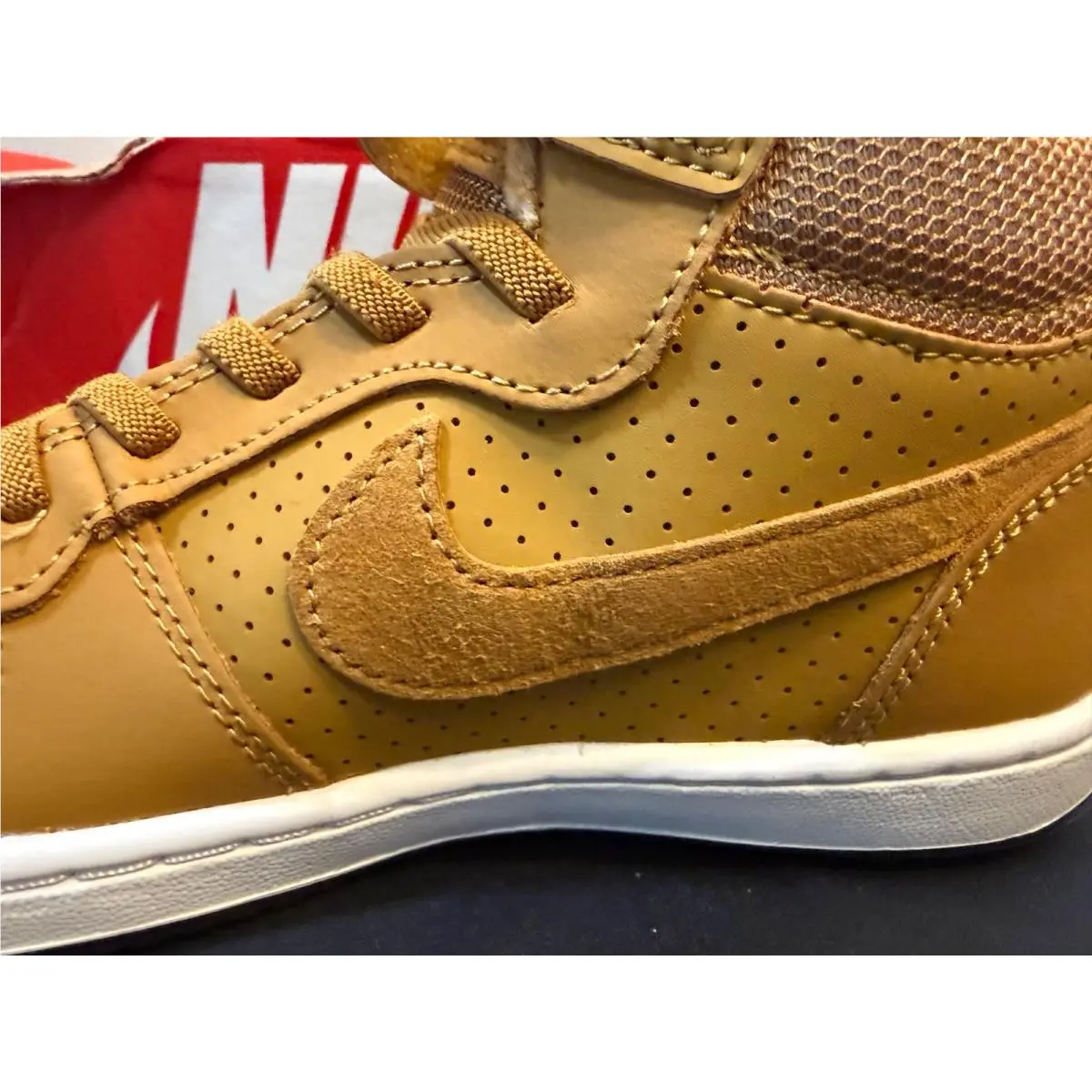 Nike shoes - Nike Court Borough - Court Borough - 870026 701 - Brown 0