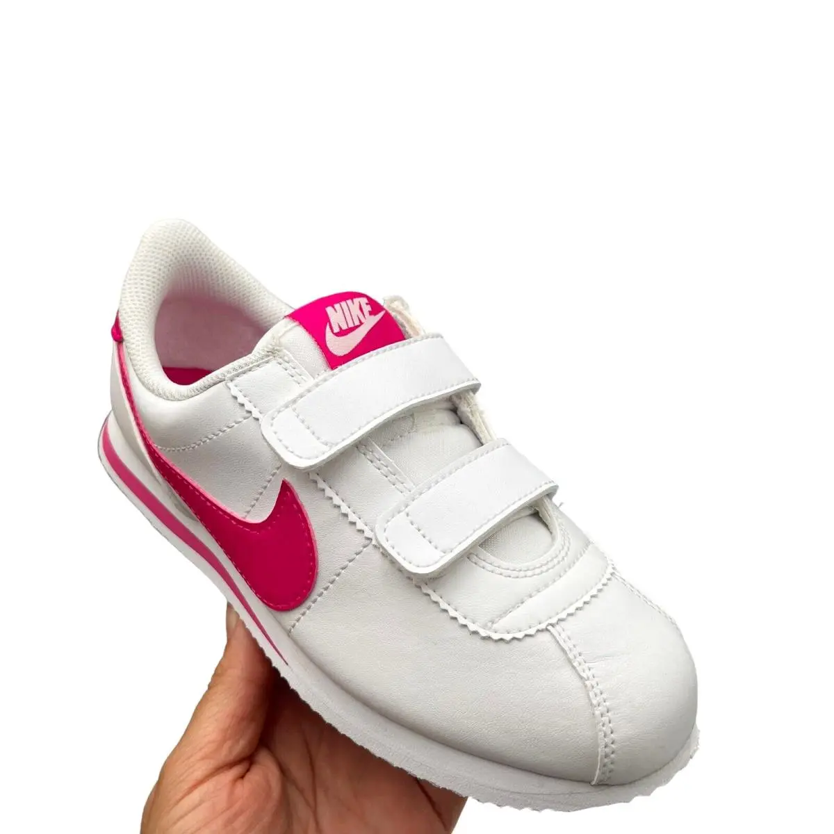 Nike shoes - Nike Cortez - Cortez - White/Pink (UPC: 195866638815) 2