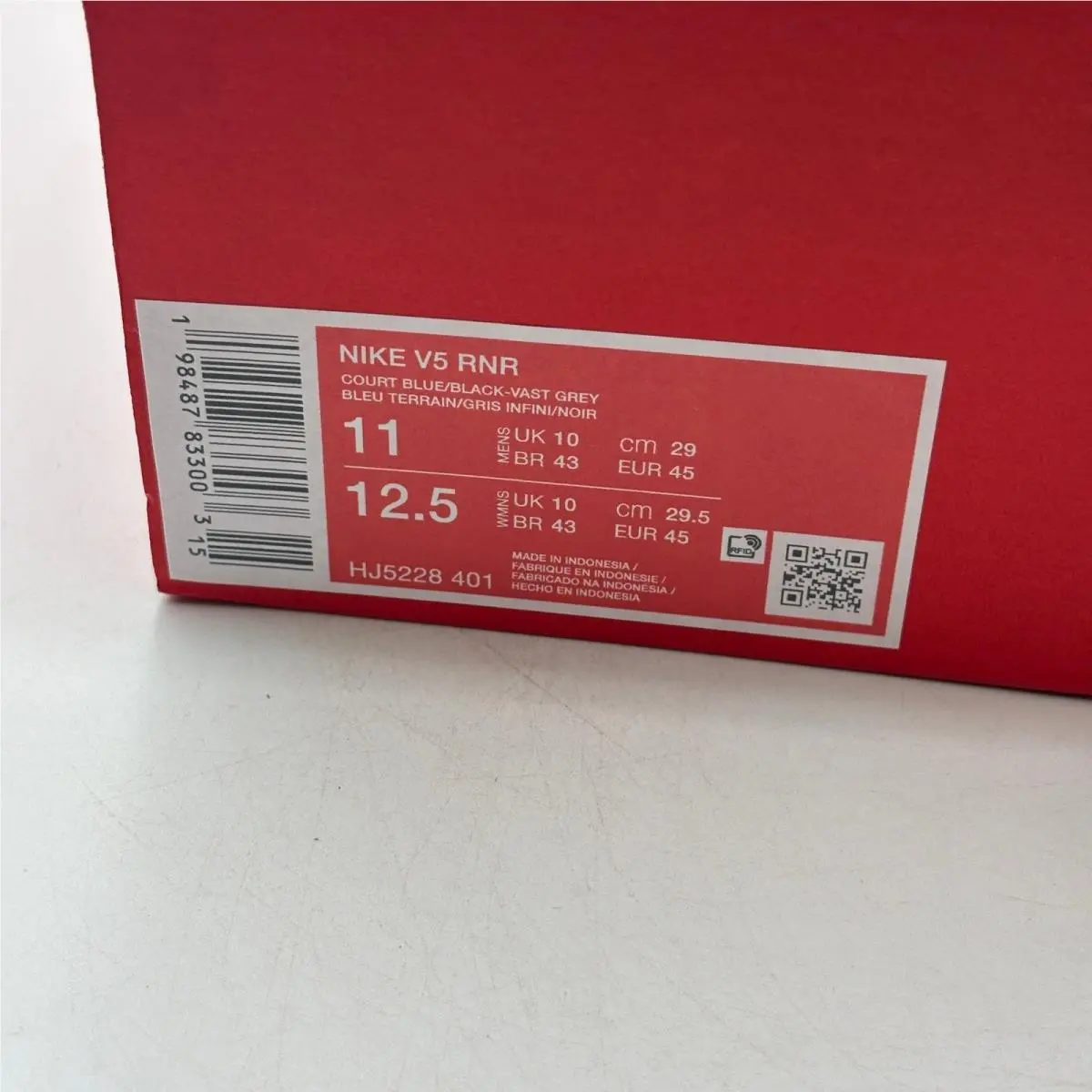 Nike shoes - Nike V5 RNR - RNR - Blue 0