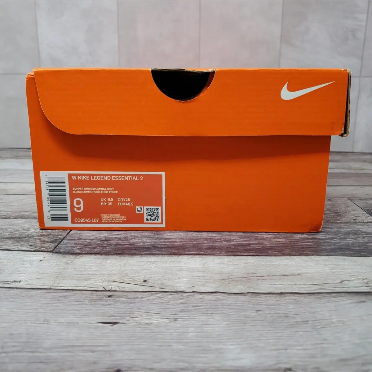 Nike shoes - Nike Legend Essential 2 - Legend Essential - CQ9545-107 - White 8