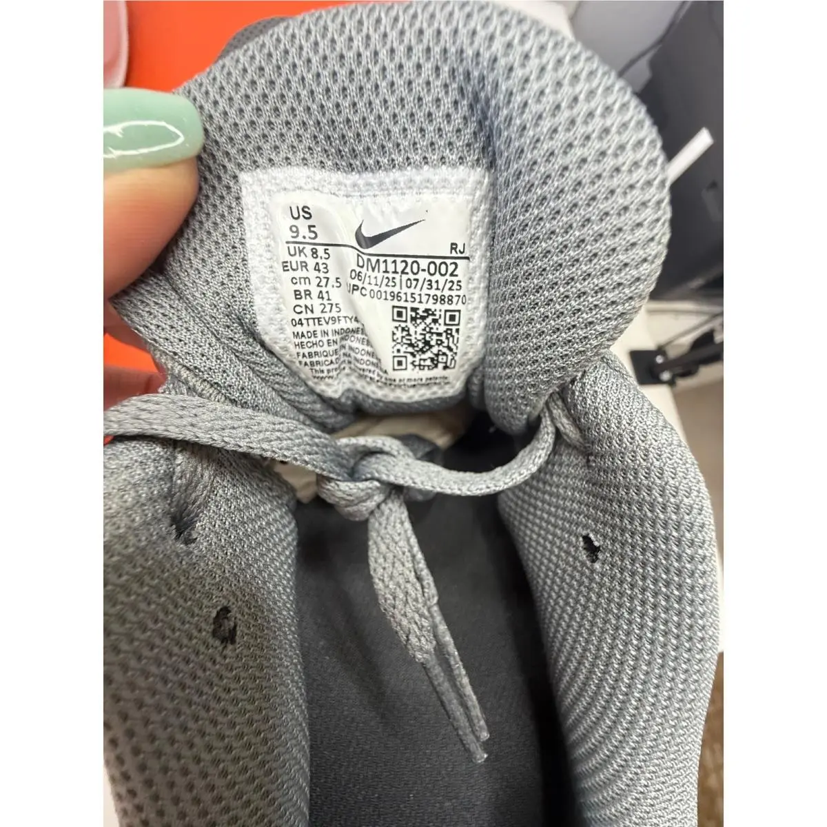 Nike shoes - Legend Essential 3 NN - Legend Essential - Gray 4