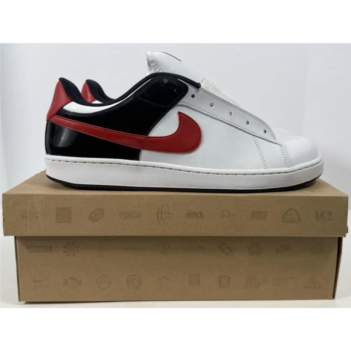 Men`s Nike Santa Cruise 318816-162 White-red-black DS 2009 Shoes Size 12 Men