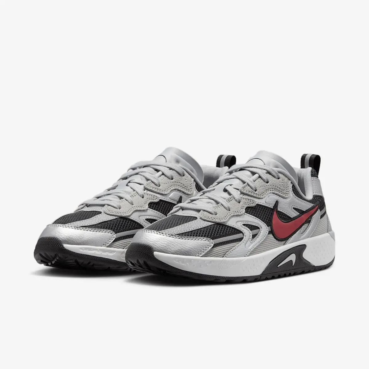 Nike shoes - Metallic Silver/Black/Photon Dust/University Red (UPC: 197597250946) 3