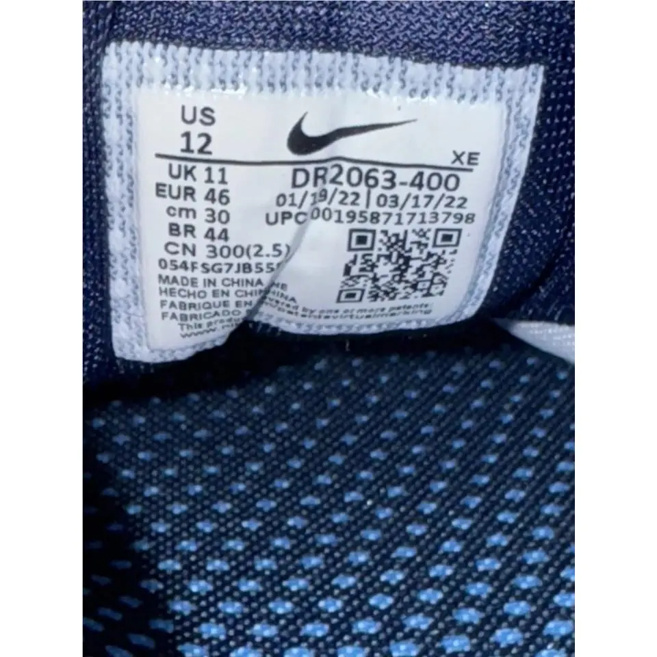 Nike shoes - Nike Air Zoom Pegasus 39 - DR2063-400 - Blue (UPC: 195871713798) 4