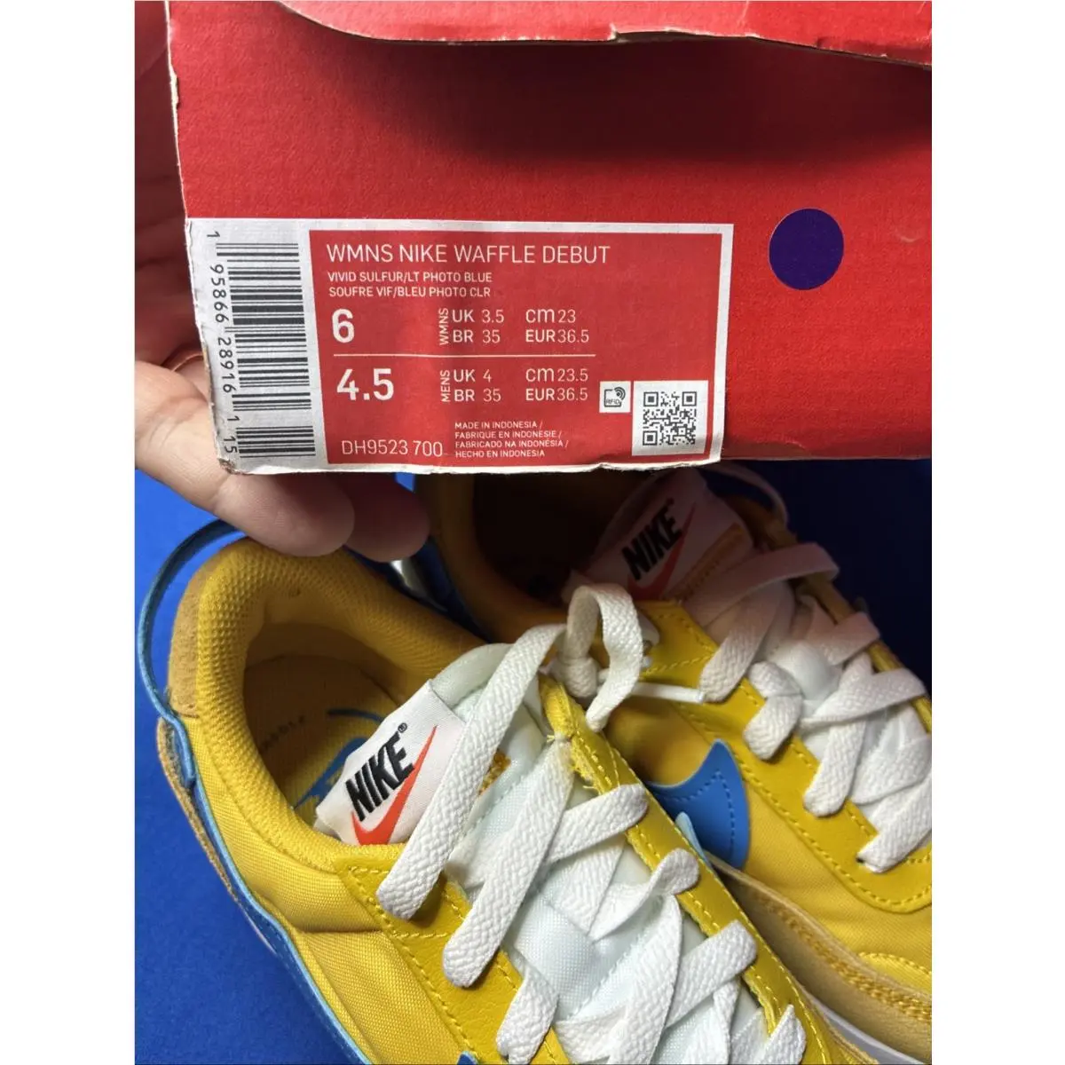 Nike shoes - Nike Waffle Debut - Waffle Debut - DH9523-700 - Blue 4