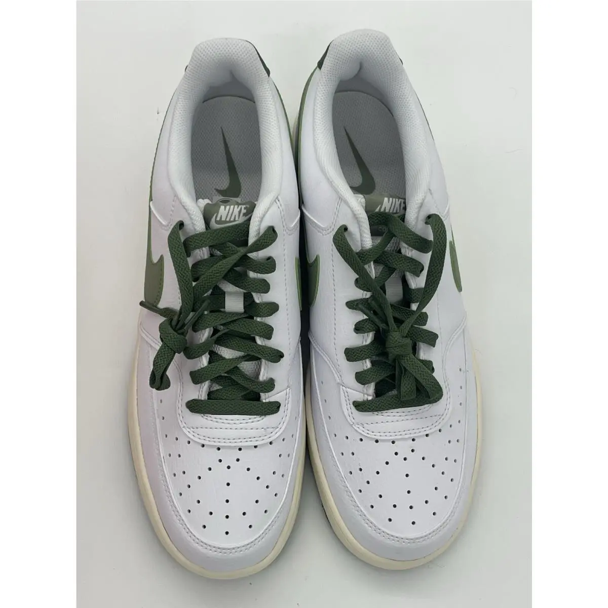 Nike shoes - Nike Court Vision - Court Vision - FJ5480-100 - White/Green 1