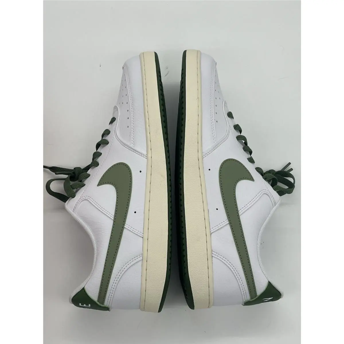 Nike shoes - Nike Court Vision - Court Vision - FJ5480-100 - White/Green 3