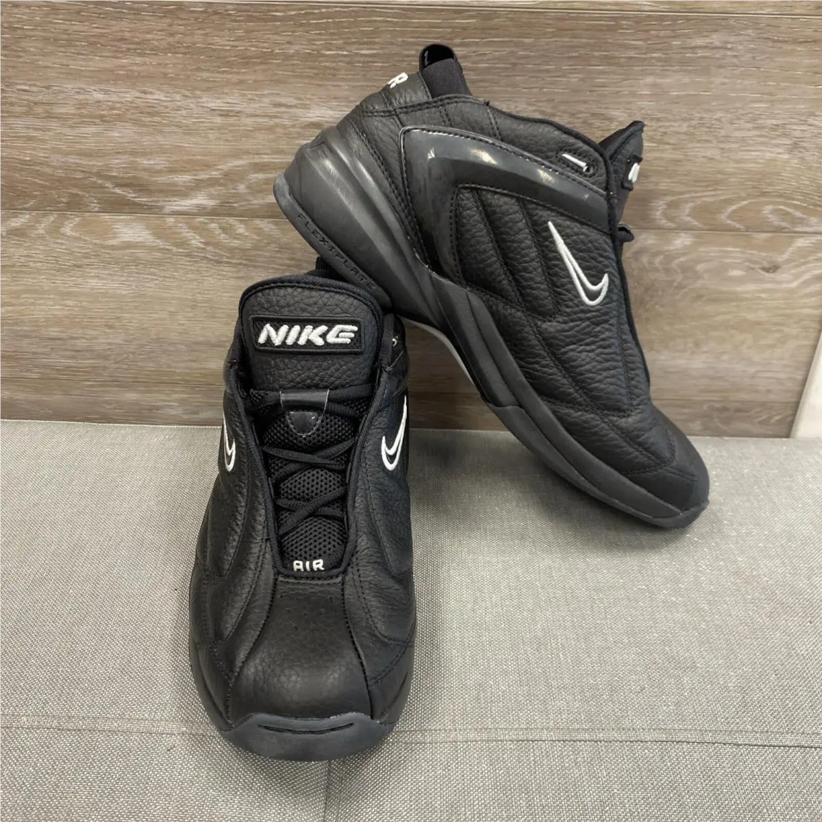 Nike Air End 2 End Black/black-met Silver 305517-002 Shoes SZ 10.5 S429