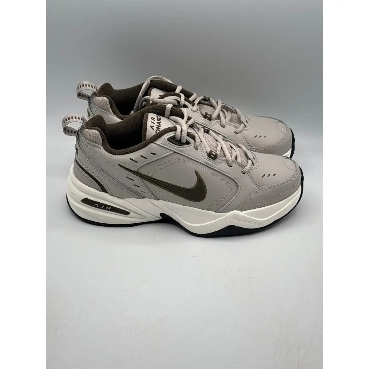 Nike Air Monarch IV Mens 8 Moon Particle Dark Hazel Training Shoes 415445-200