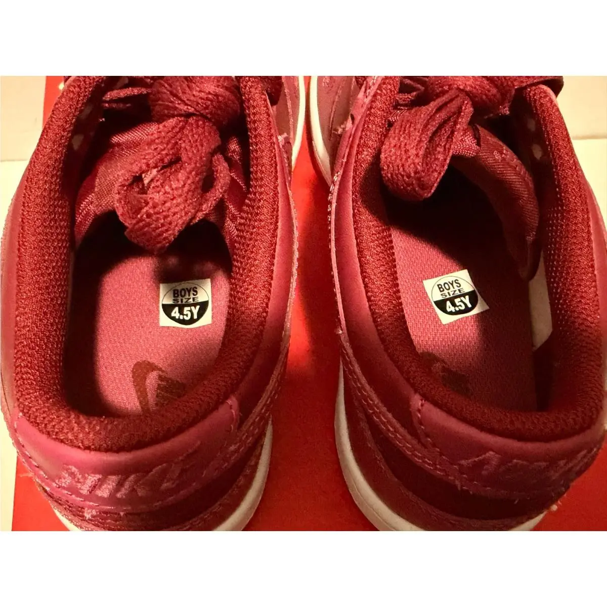 Nike shoes - Nike Dunk Low GS Team Red Sweet Beet FB9109-602 - Red 2
