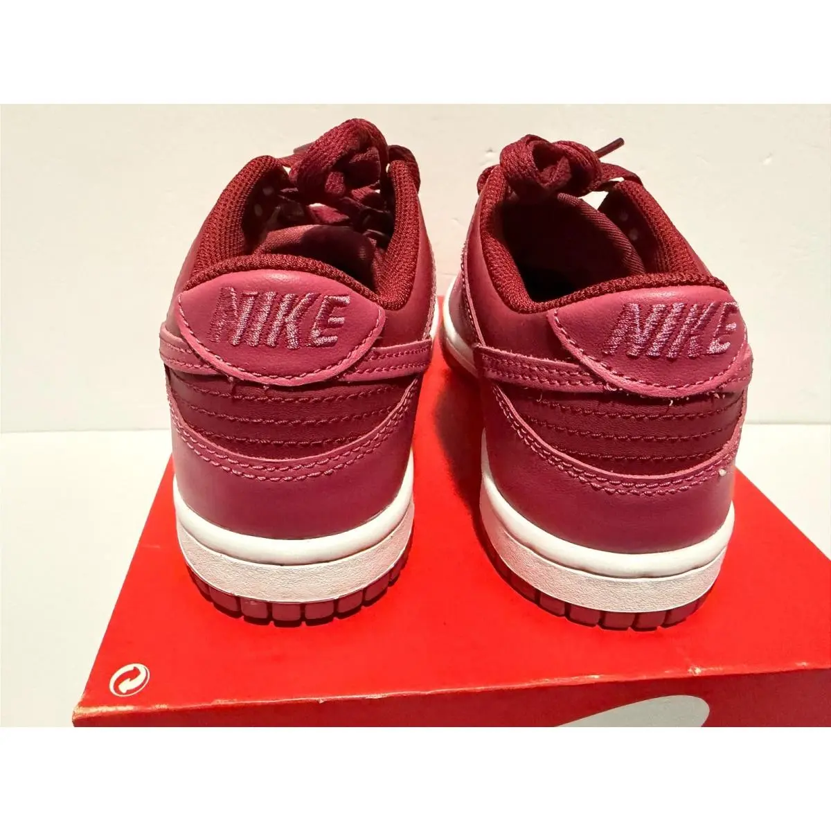 Nike shoes - Nike Dunk Low GS Team Red Sweet Beet FB9109-602 - Red 3