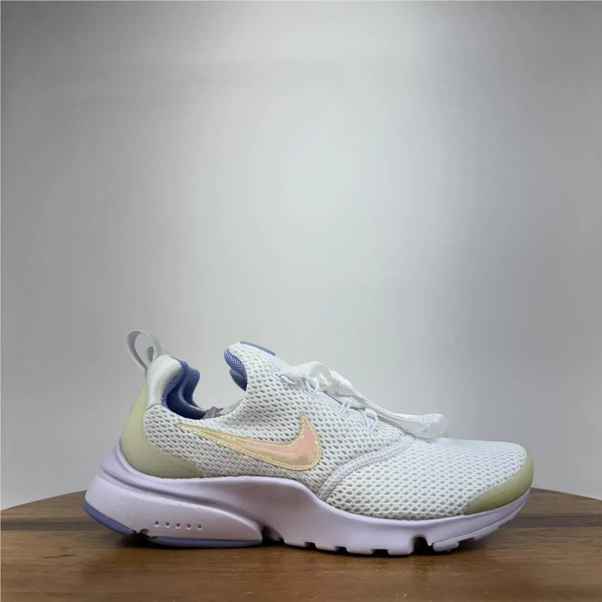 Womens Nike Presto Fly White Mesh Comfort Casual Sneakers Shoes Size 6 M