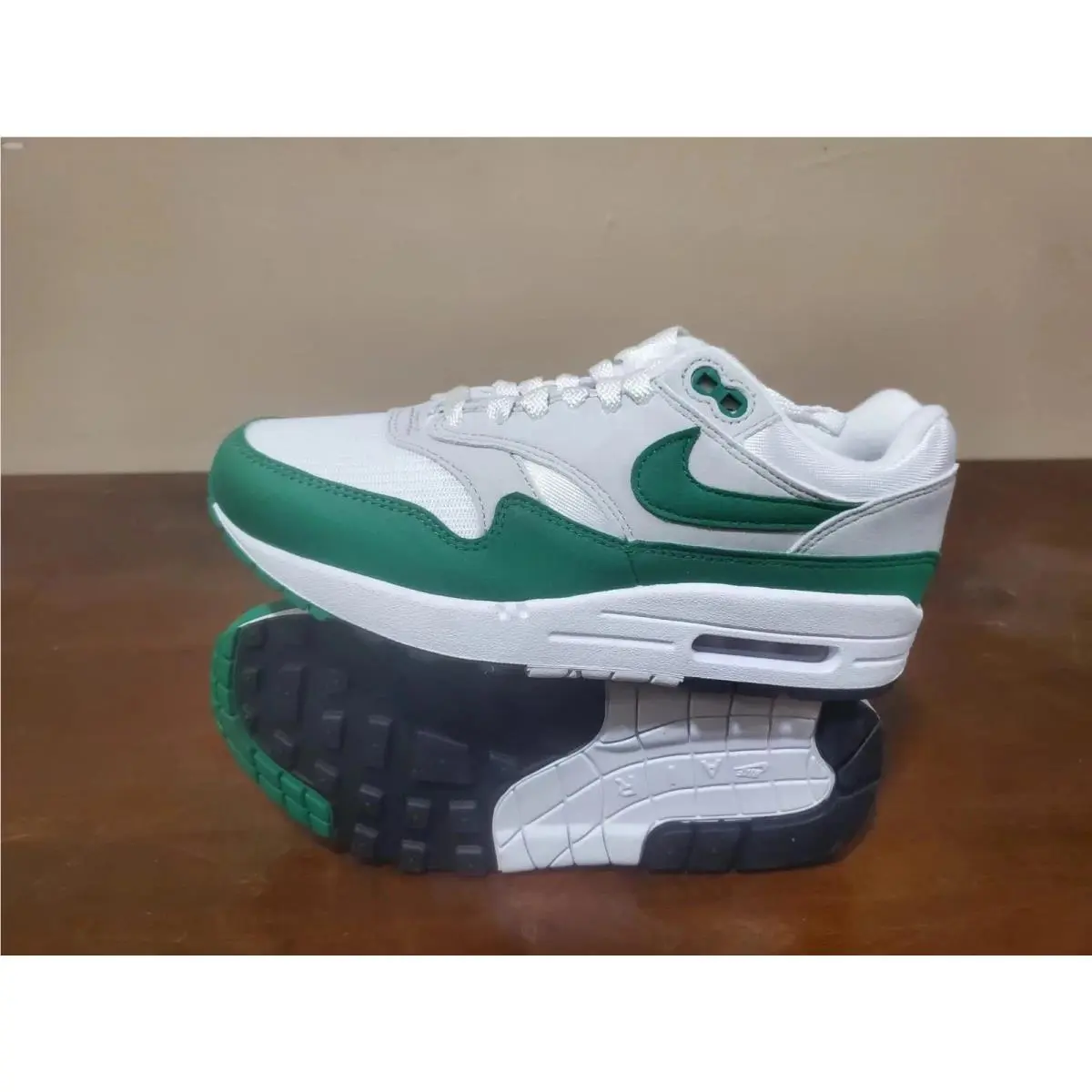 Size 6 Women`s Nike Air Max 1 DZ2628 003 Green/grey
