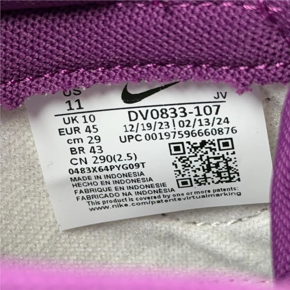 Nike shoes - Nike Dunk Low - Dunk Low - Purple 5