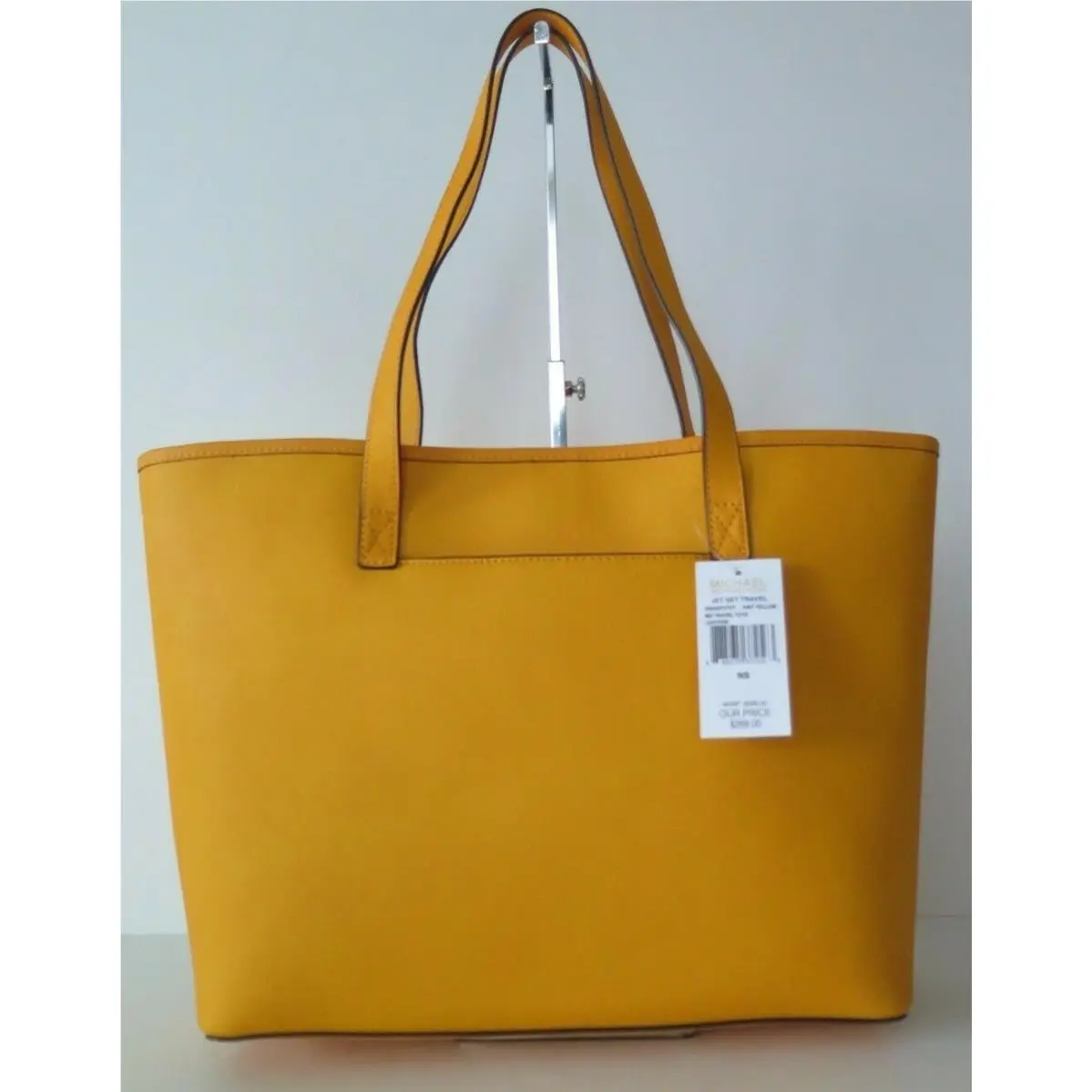 Michael Kors  bag  - Michael Kors Jet Set Travel - 35S3GTVT2T - Vintage Yellow Magnetic Snap Closure, Lining: Beige, Exterior: Vintage Yellow