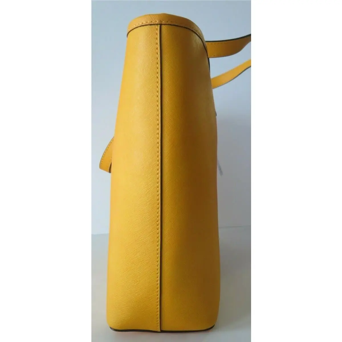 Michael Kors  bag  - Michael Kors Jet Set Travel - 35S3GTVT2T - Vintage Yellow Magnetic Snap Closure, Lining: Beige, Exterior: Vintage Yellow