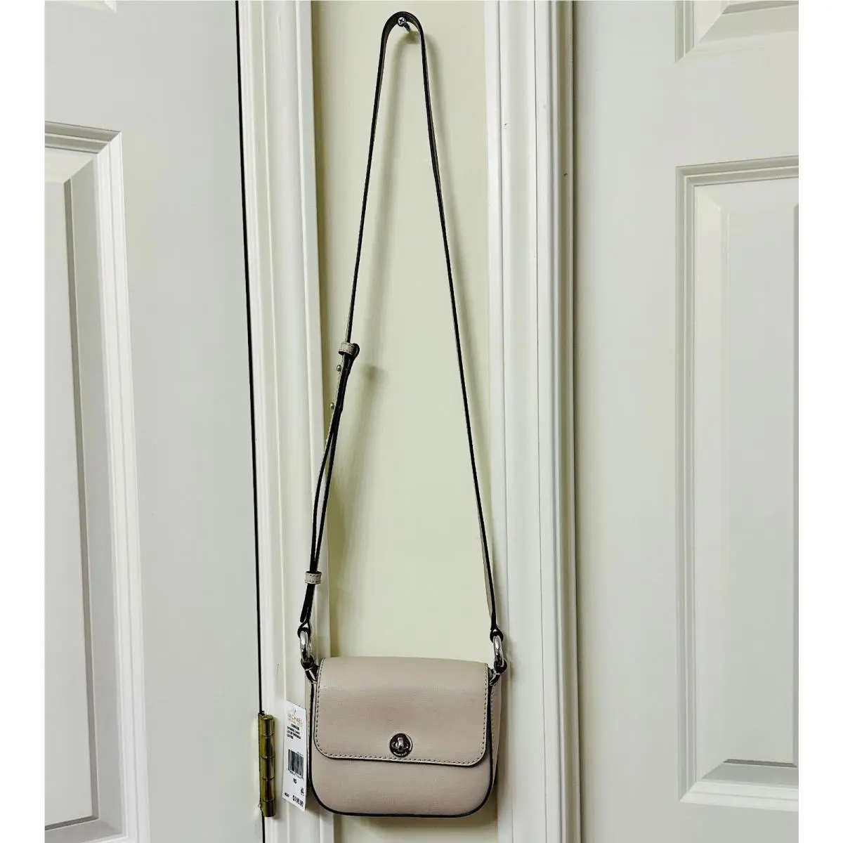 Kors Rivington Flap Crossbody Cement