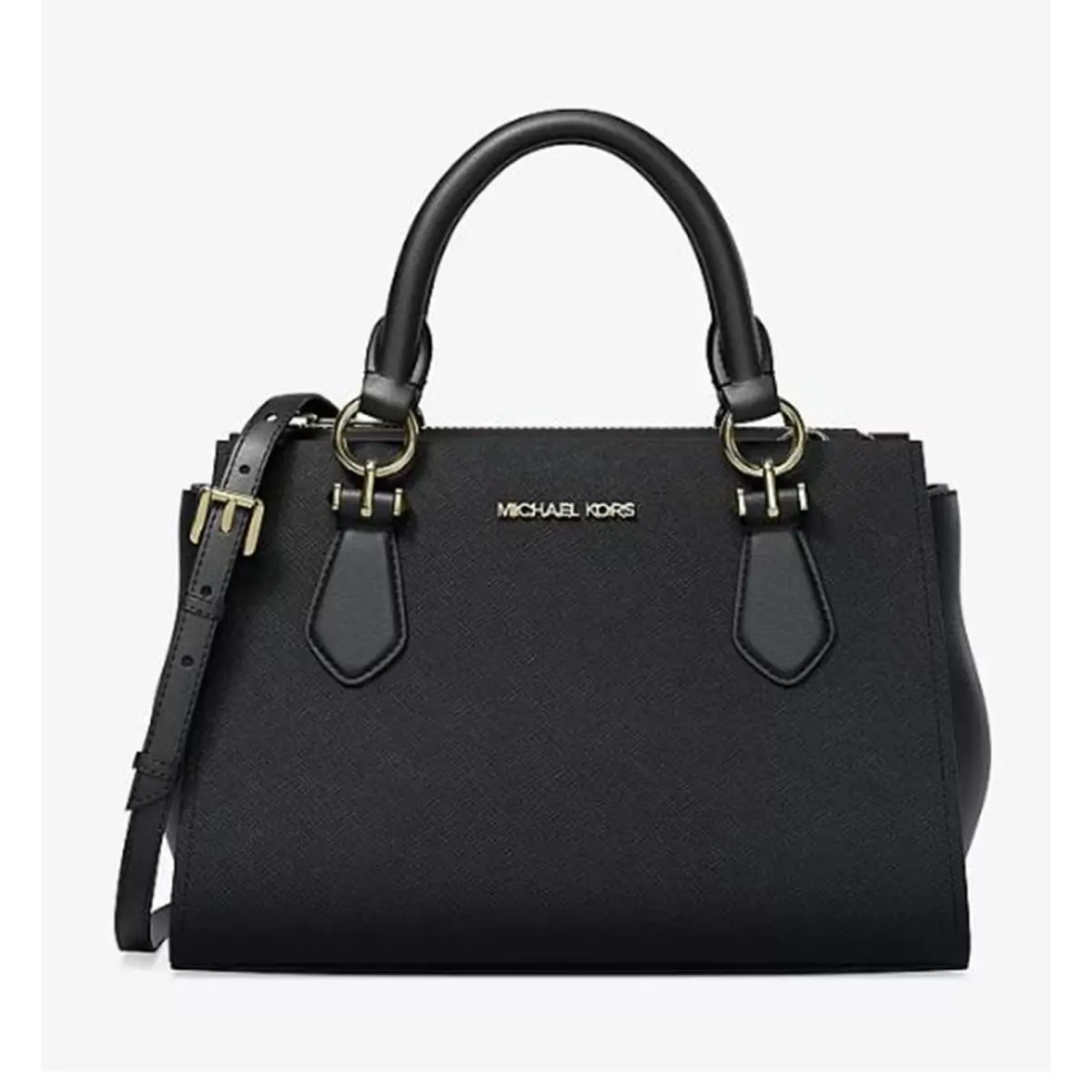 Women`s Marilyn Small Leather Satchel Black by Michael Kors
