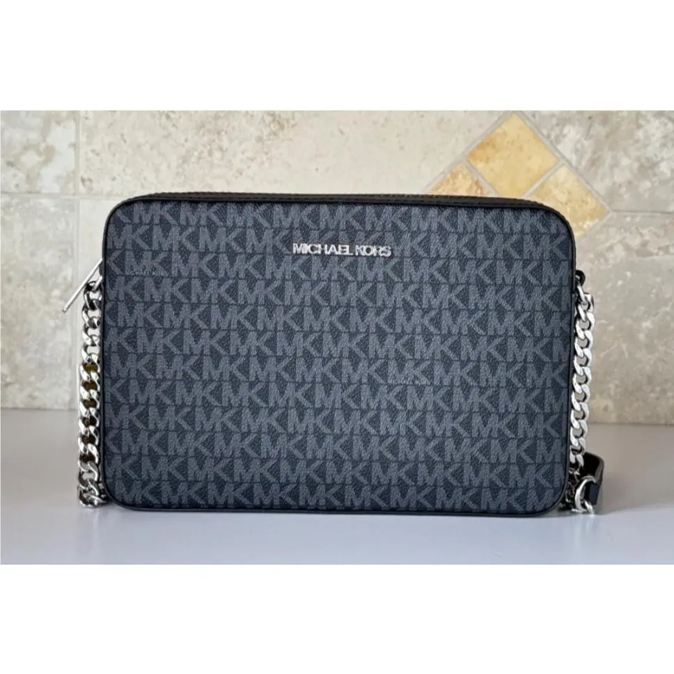 Jet Set Item East West Shoulder Crossbody Bag MK BLACK by Michael Kors