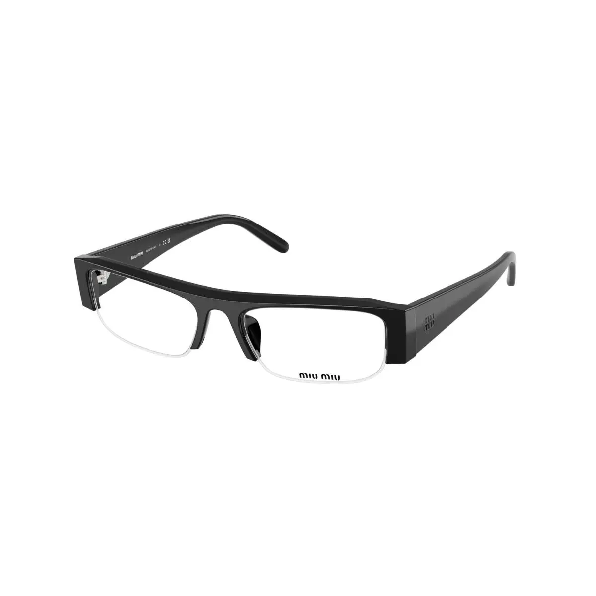 Miu Miu B07SF Sunglasses 16K08N Black