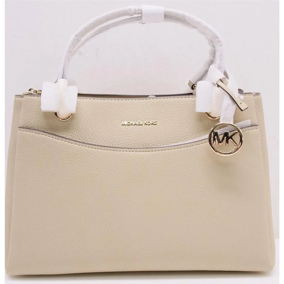 Michael Kors May Medium Triple Compartment Shoulder Bag - Khaki