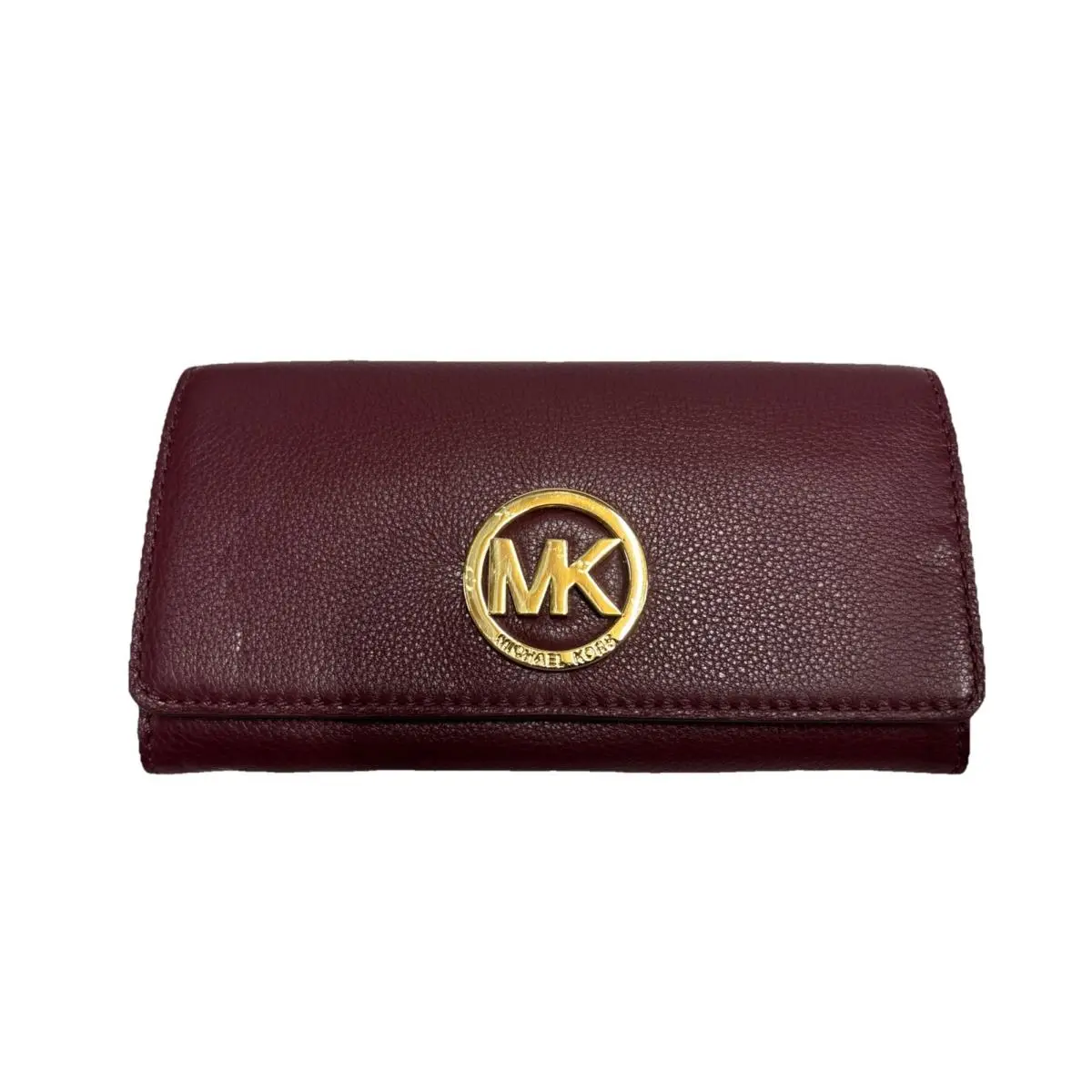 Michael Kors Leather Carryall Fulton Merlot
