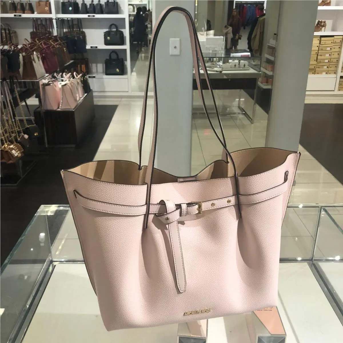 Michael Kors Women Ladies Large Shoulder Tote Satchel Purse Bag Handbag Leather