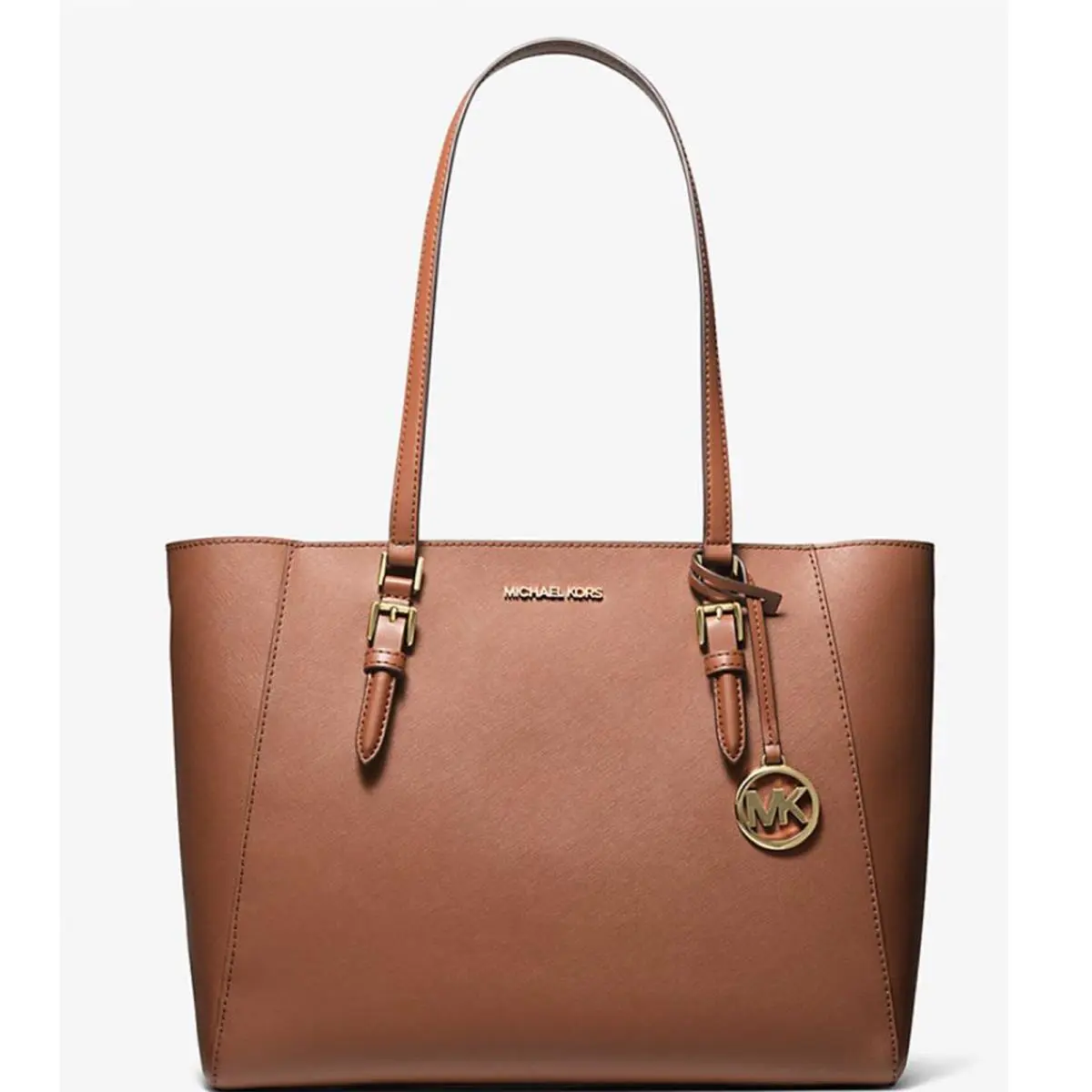 Michael Kors Charlotte Large Saffiano Leather 3-in-1 Tote Bag Luggage 35R3GCFT3T
