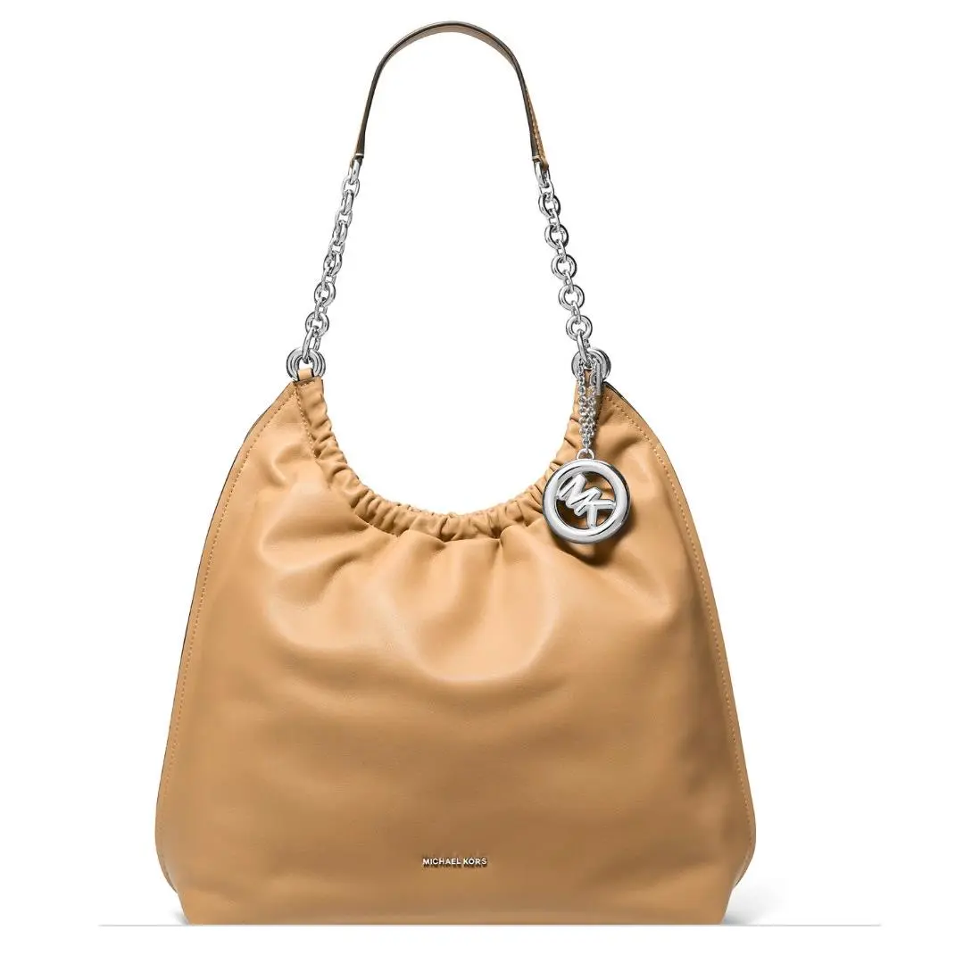 Michael Kors Michael Indie Large Cinch Messanger Handbag Peanut