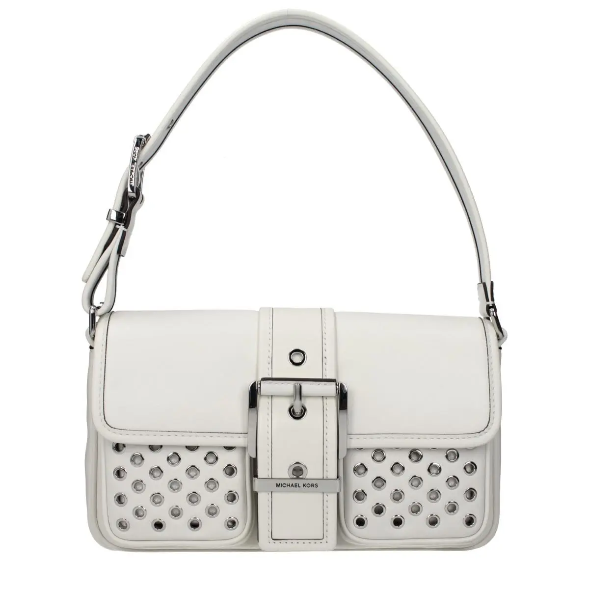 Michael Kors White Leather Shoulder Bag - MI15444184563977BT