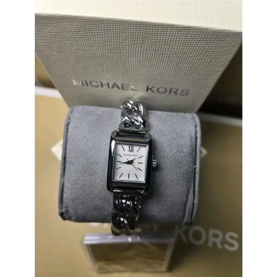 Michael Kors Women`s Emery Silver Stainless Steel Watch 20MM