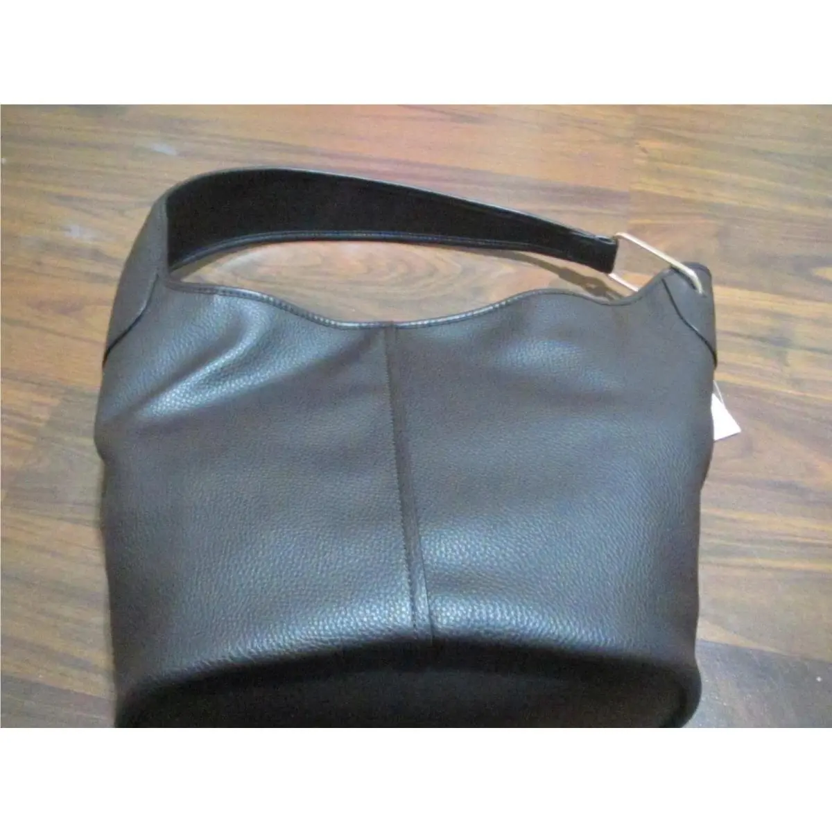 Michael Kors Chocolate Brown Pebble Leather Sonny Hobo Shoulder Bag