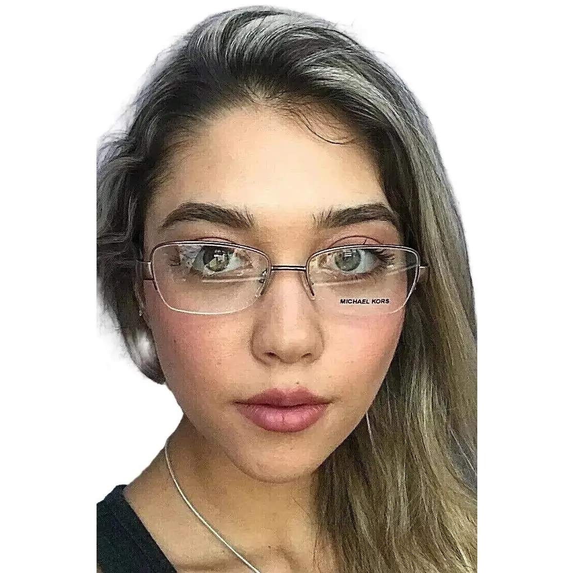 Michael Kors MK0878110 51mm 51-17-135 Semi-rimless Women`s Eyeglasses Frame