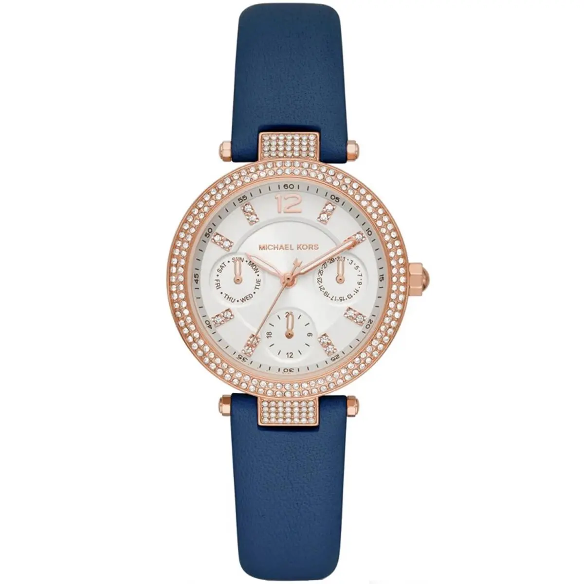 Michael Kors Women`s Parker White Dial Watch - MK2915