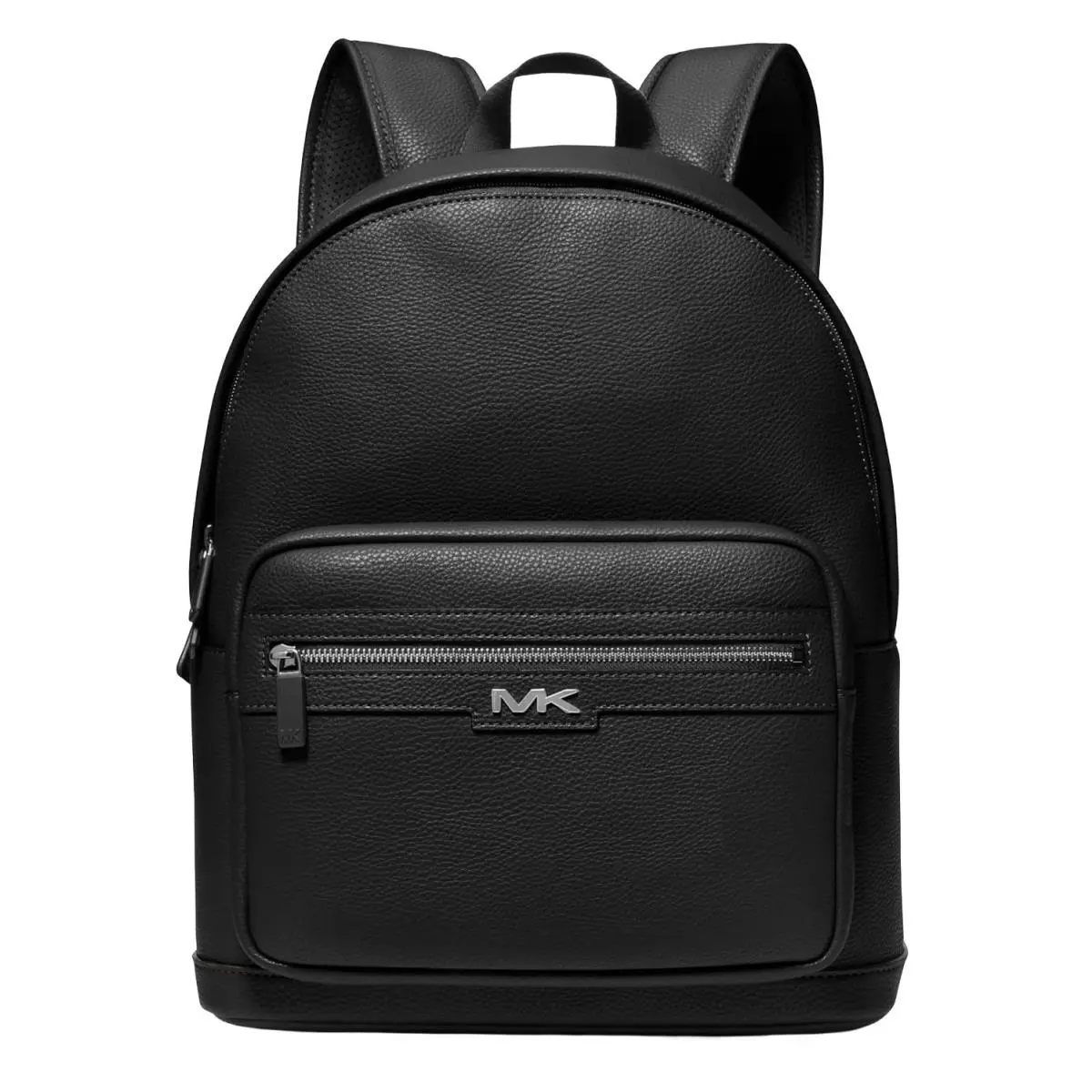 Michael Kors Mens Malone Pebble Backpack Black/silver-tone Hardware