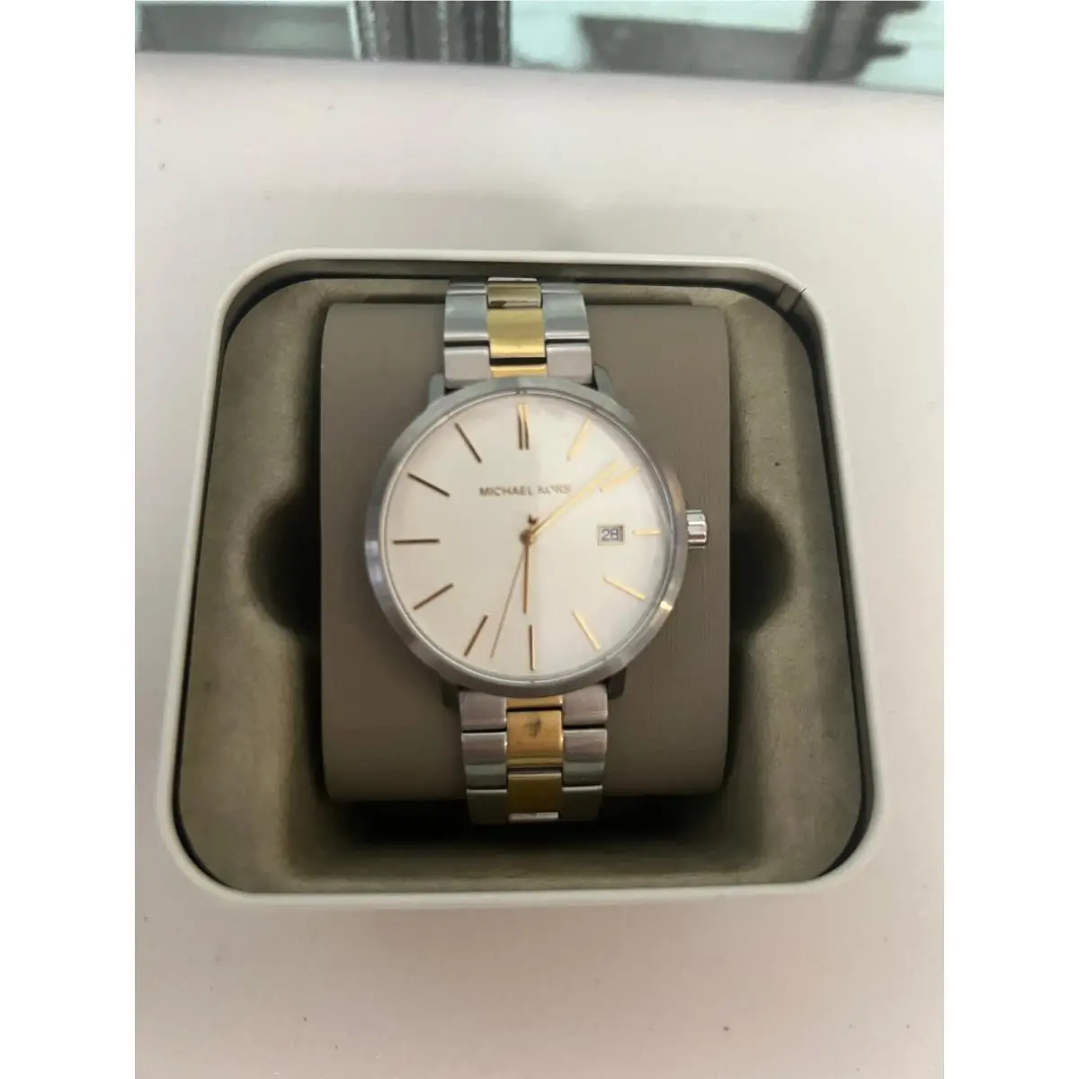 Michael Kors MK9134 Oversized Blake Two-tone Watch