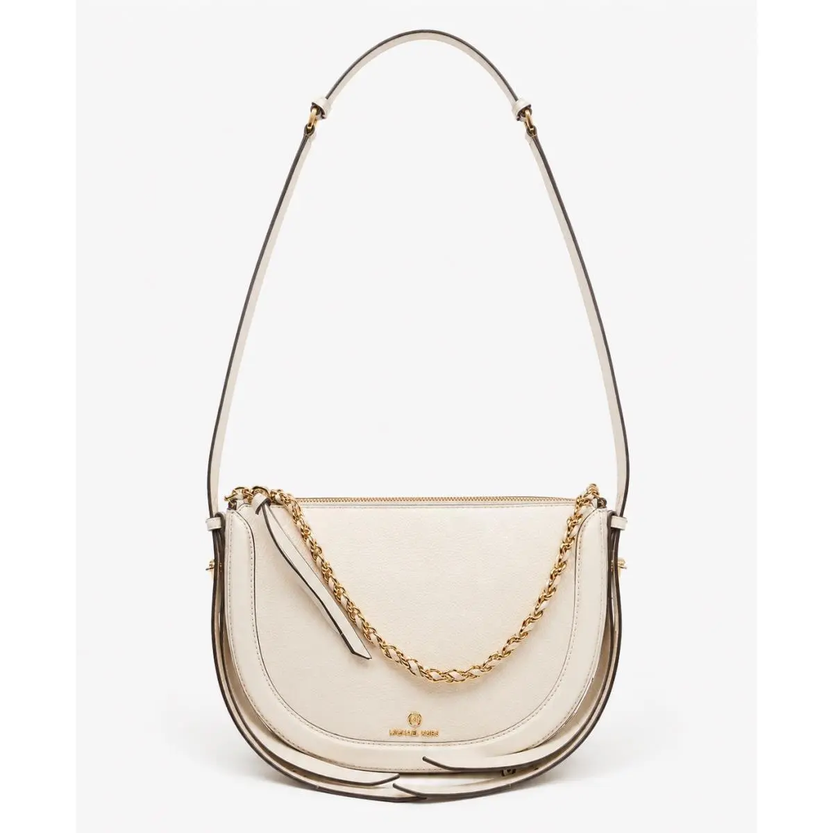 Michael Kors Jagger Light Sand SM Messenger Bag Crossbody Purse 30S0G1JM1L