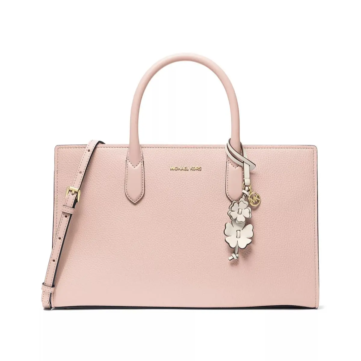 Michael Kors Scarlett Soft Pink Medium East West Satchel Bag Charm