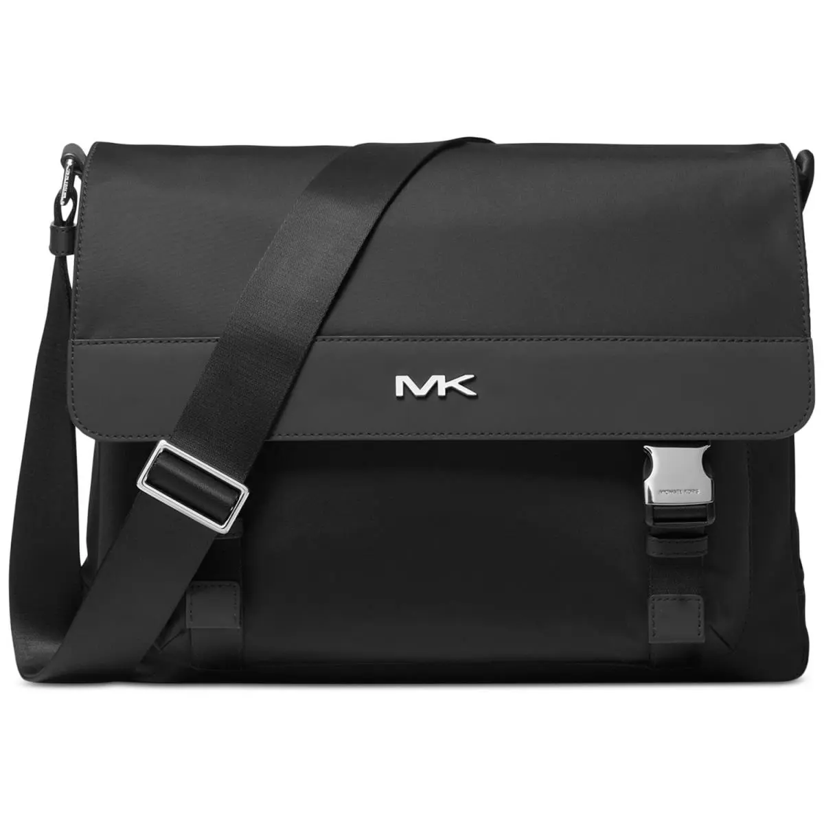 Michael Kors Mens Cargo MK Messenger Bag Black