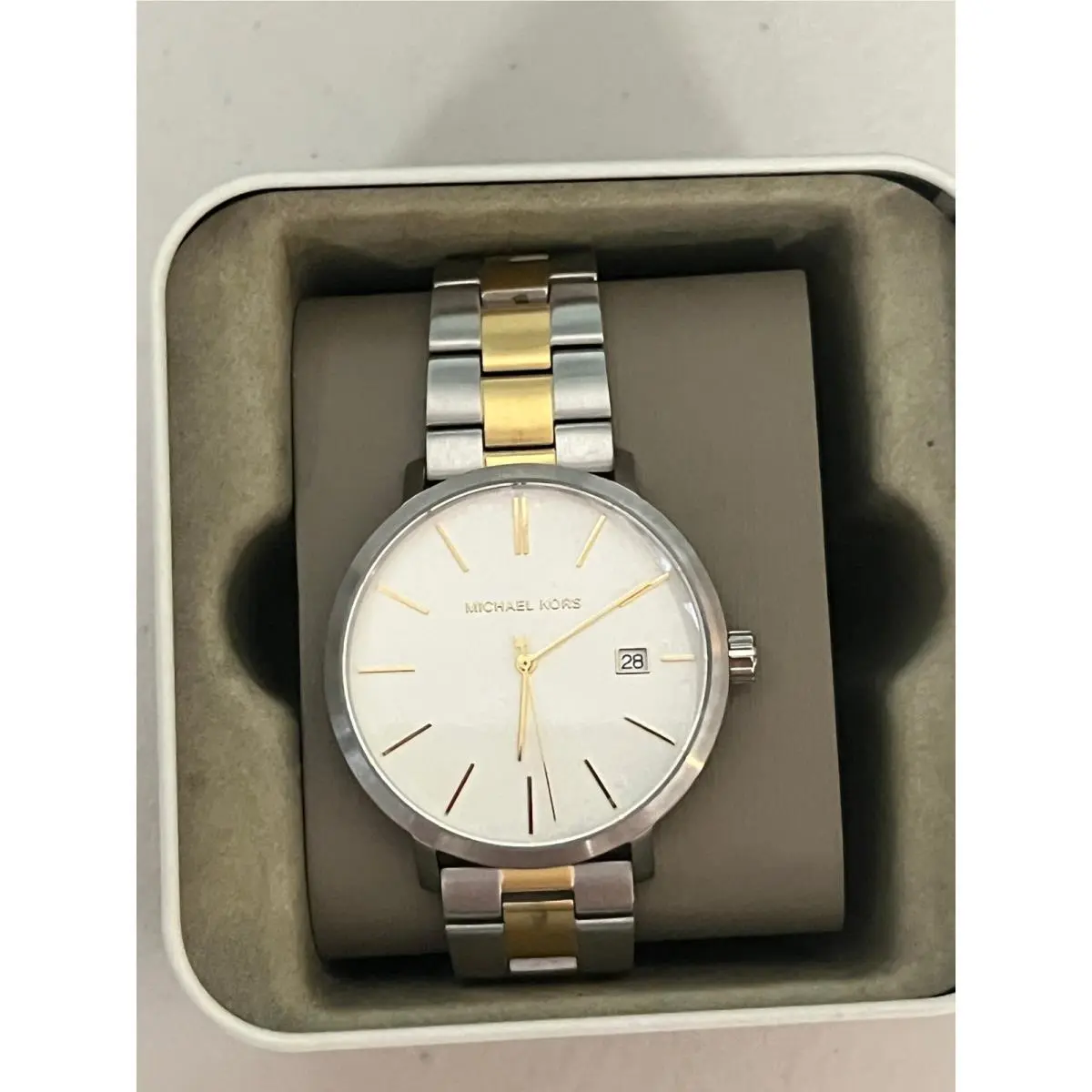 Michael Kors MK9134 Oversized Blake Two-tone Watch