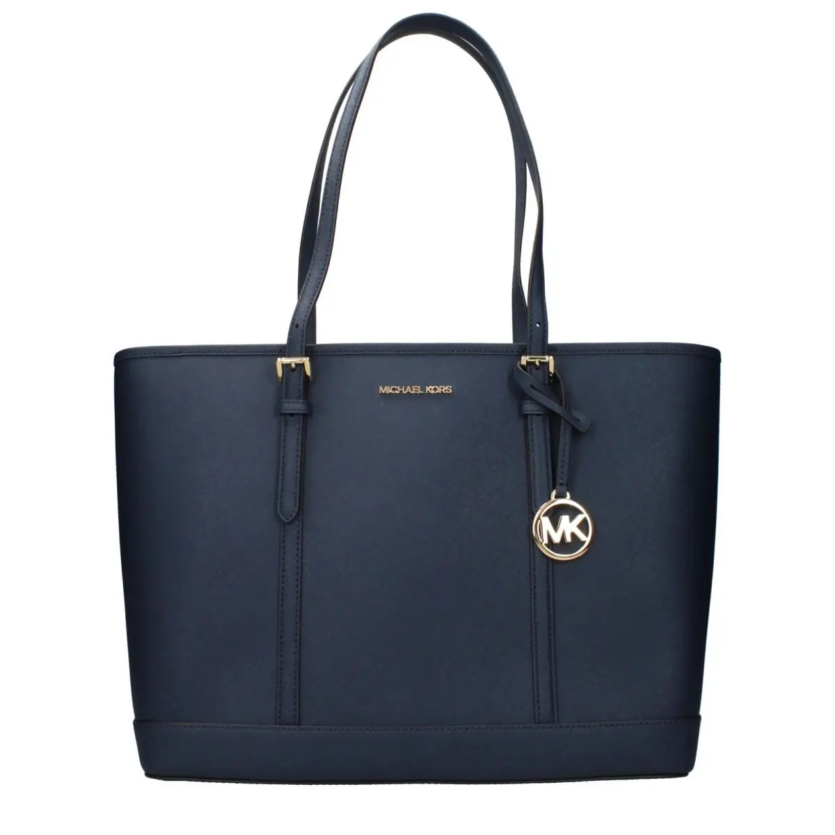 Michael Kors Blue Leather Shoulder Bag - MI15504276586761BT